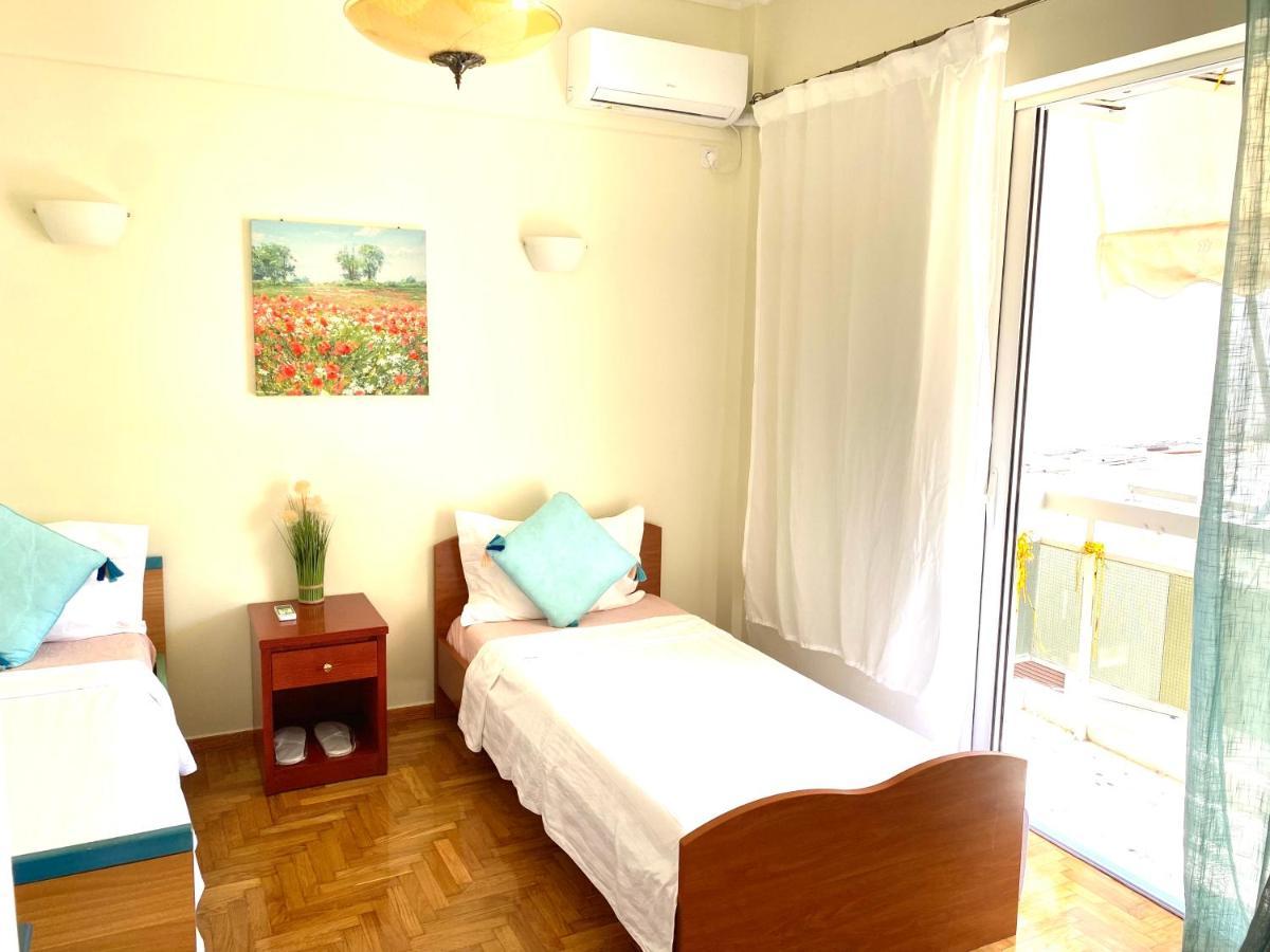 Quiet Near Subway And Acropolis 2 Bedrooms Apt Atena Exterior foto